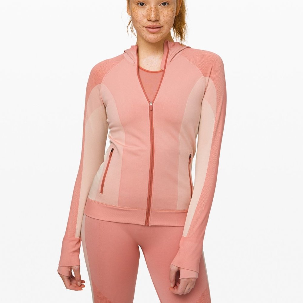 Lululemon Ebb to Train Jacket Abstract NWT